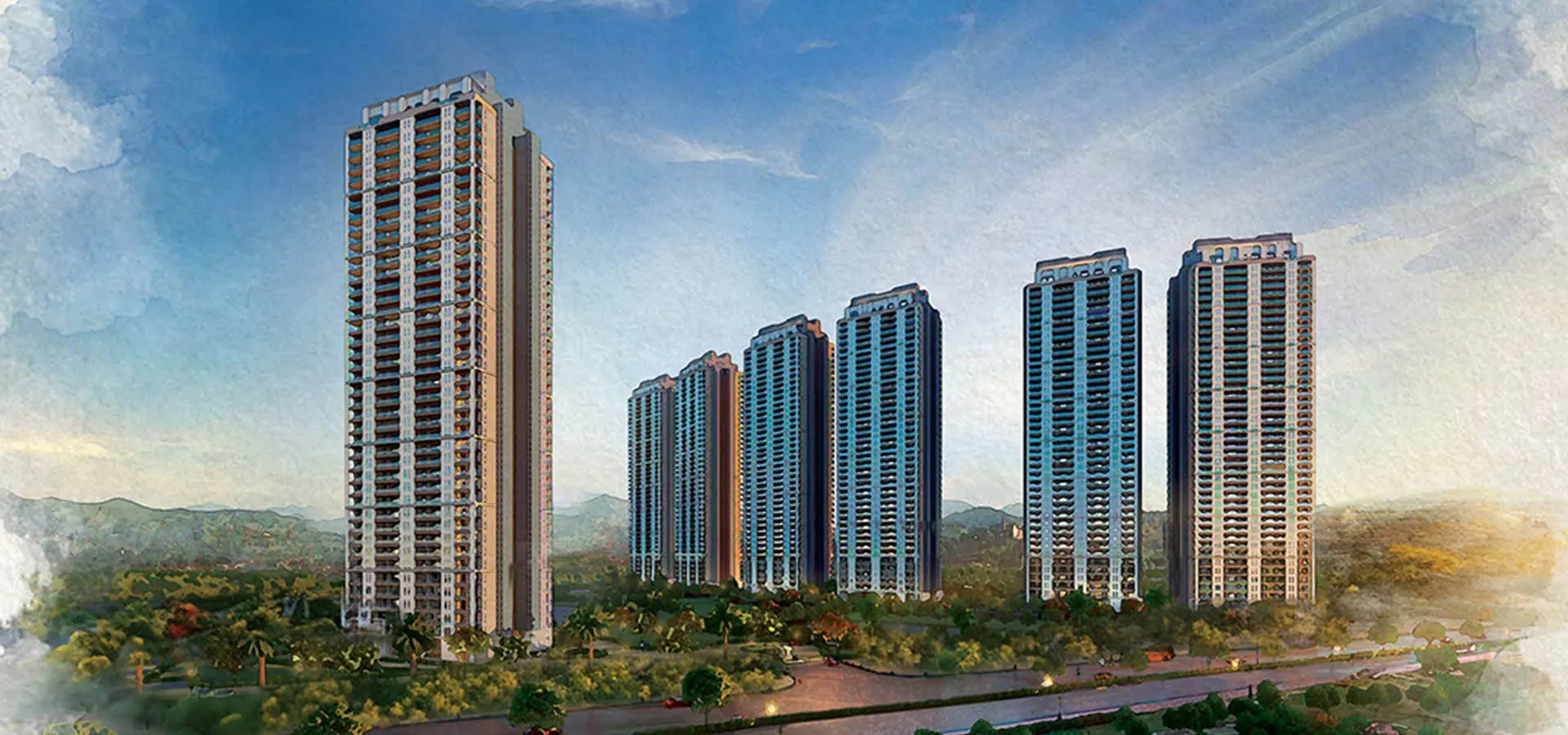 DLF Privana luxury apartments in Gurgaon with premium high-rise residences