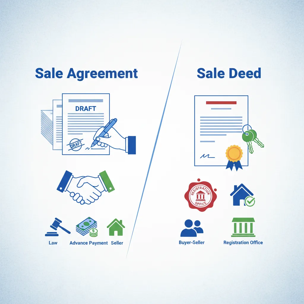 Sale Agreement vs Sale Deed: Key Differences Explained