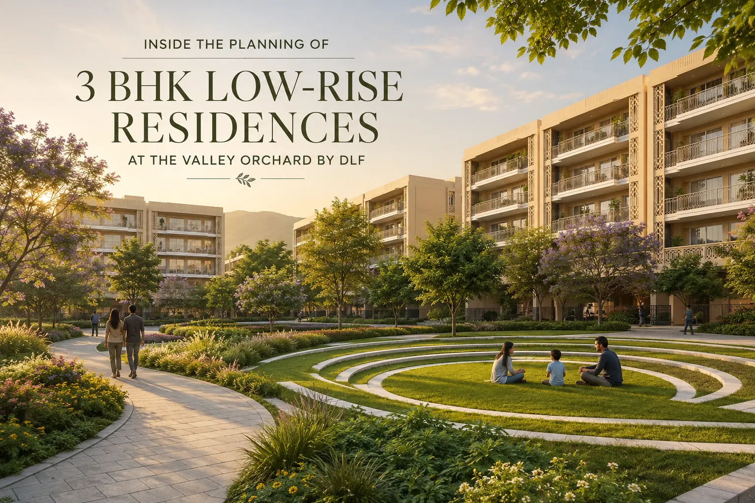 Inside the Planning of 3 BHK Low-Rise Residences at The Valley Orchard by DLF