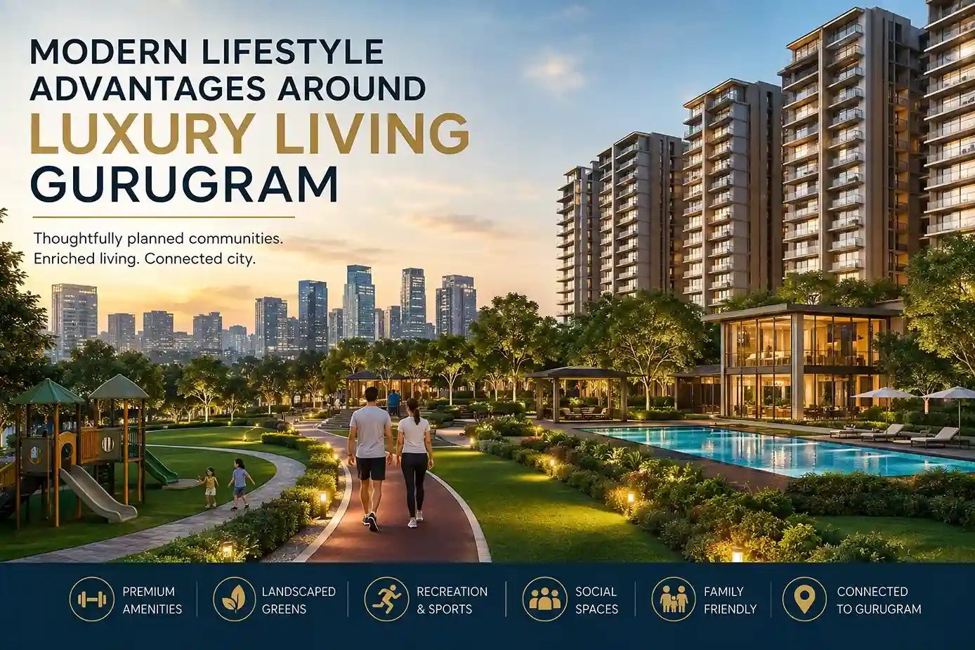 Modern Lifestyle Advantages Around Luxury Living Gurugram