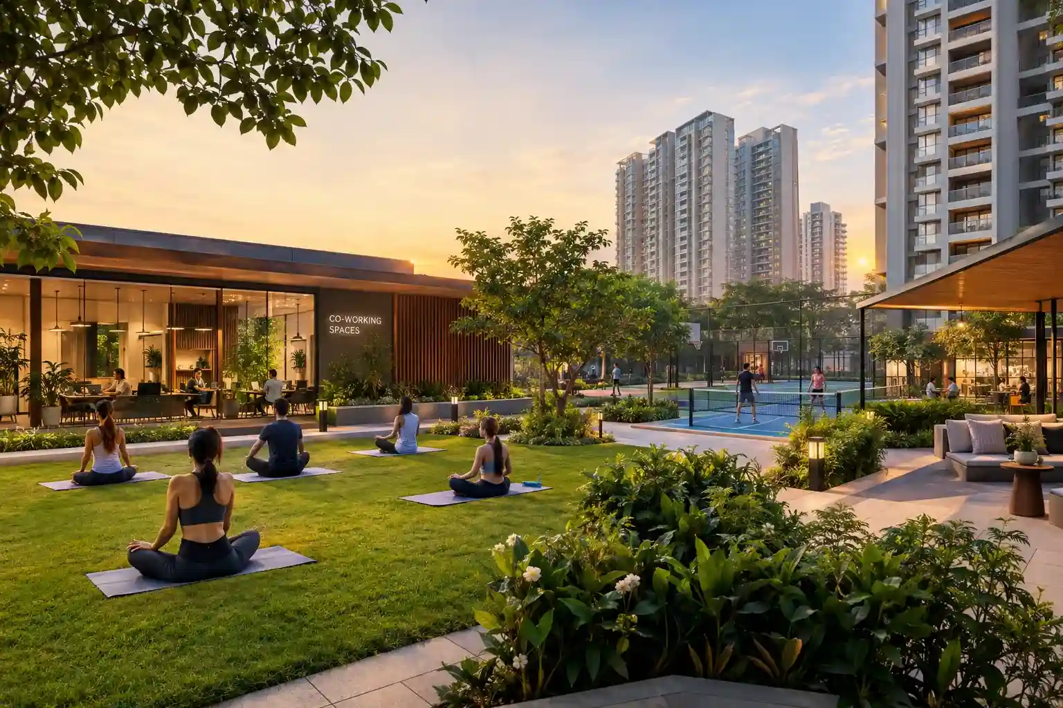 Yoga Lawn and Co-Working Spaces: How The Westpark Brings More of the Day Closer to Home
