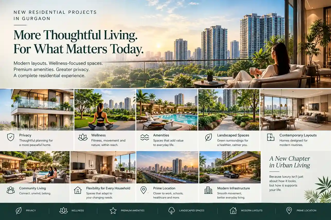 How New Residential Projects in Gurugram Are Prioritising Privacy, Wellness and Amenities