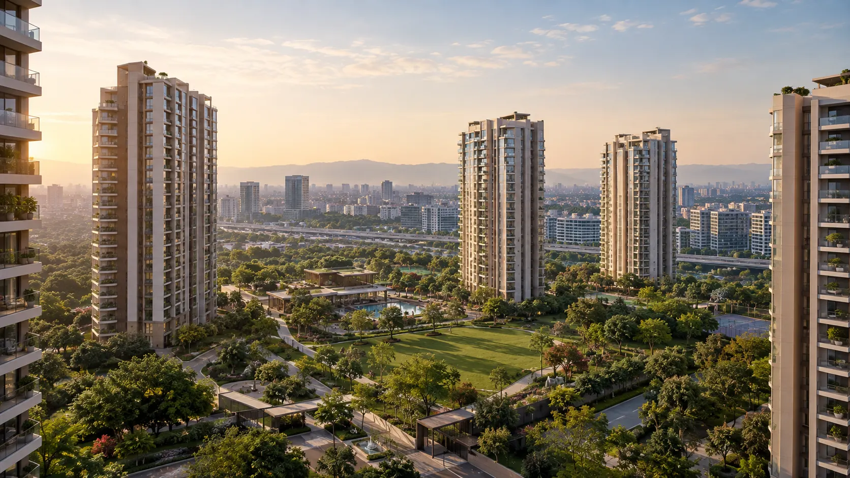 Urban Connectivity Meets Calm at DLF Privana West