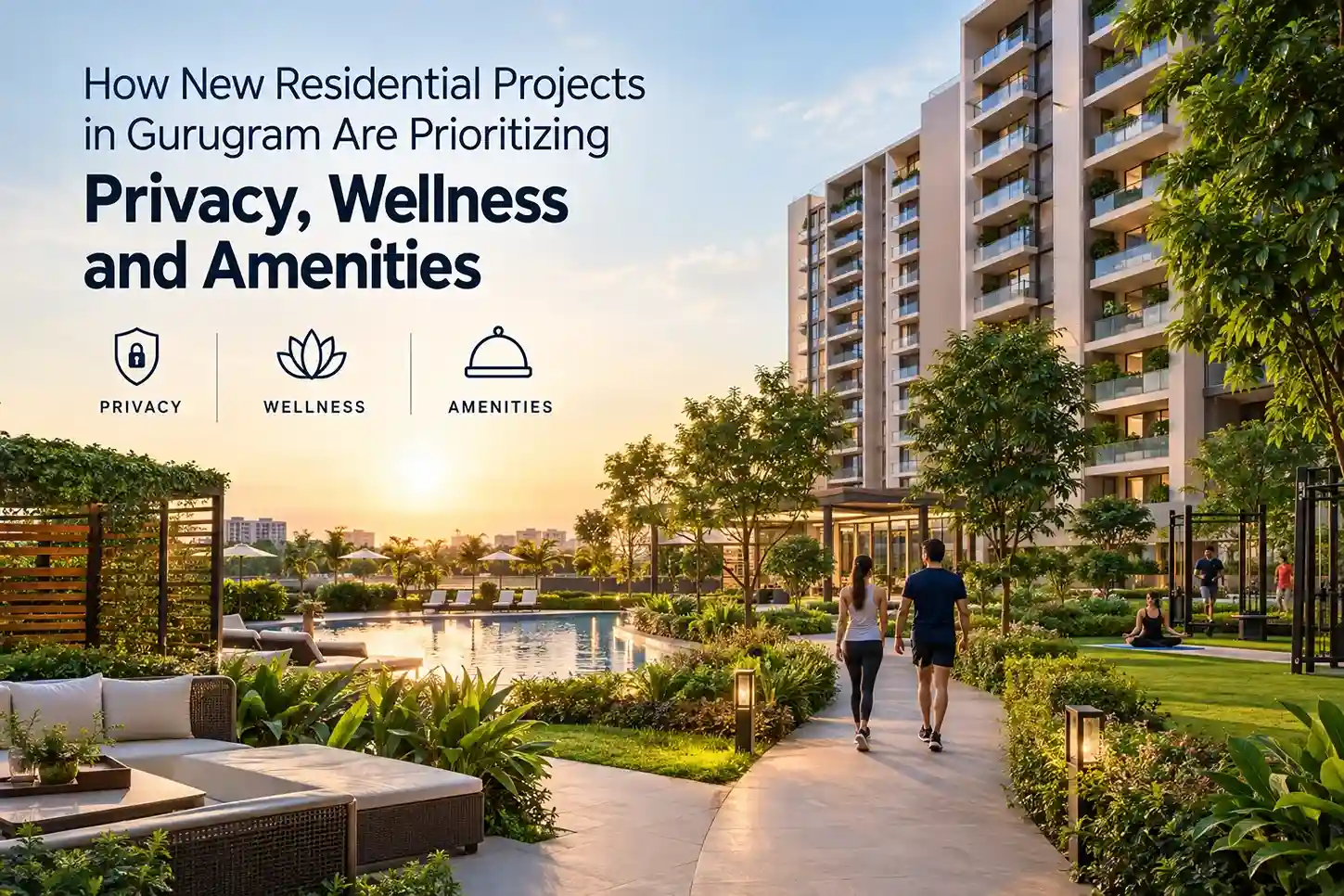 How New Residential Projects in Gurgaon Are Prioritizing Privacy, Wellness and Amenities