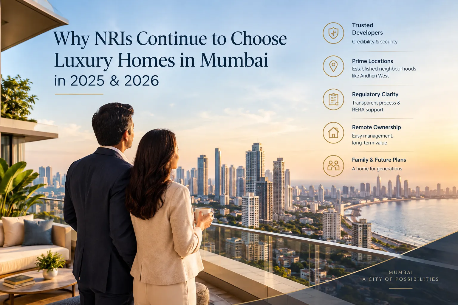 Why NRIs Continue to Choose Luxury Homes in Mumbai in 2025 & 2026