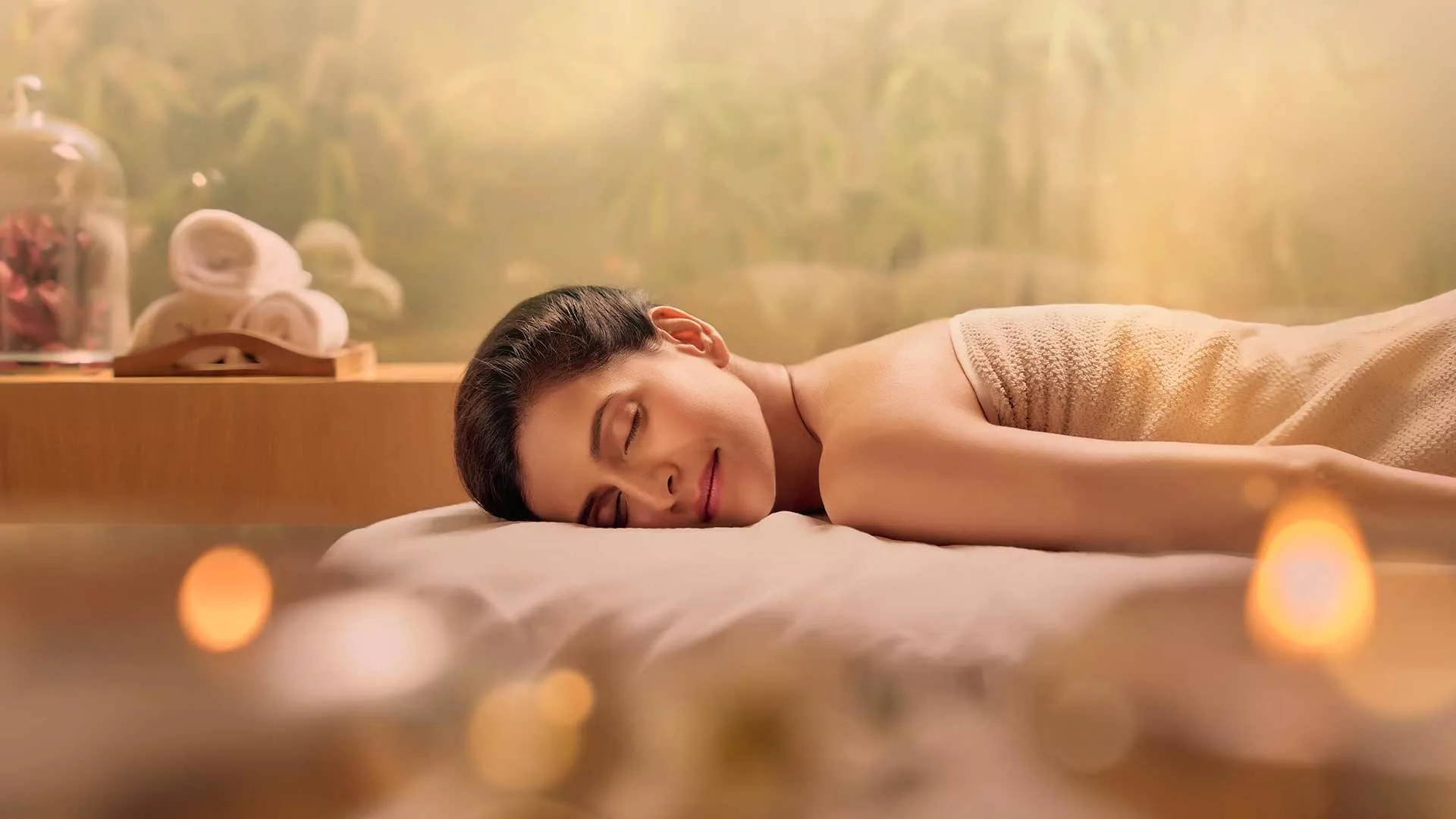 Luxury apartments with an exclusive spa offering relaxation, wellness treatments, and a soothing ambiance.