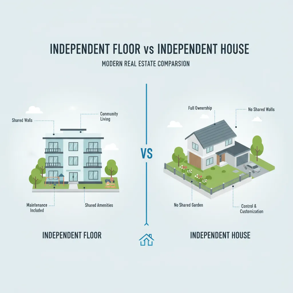 Independent Floor or House: Gurgaon Home Guide
