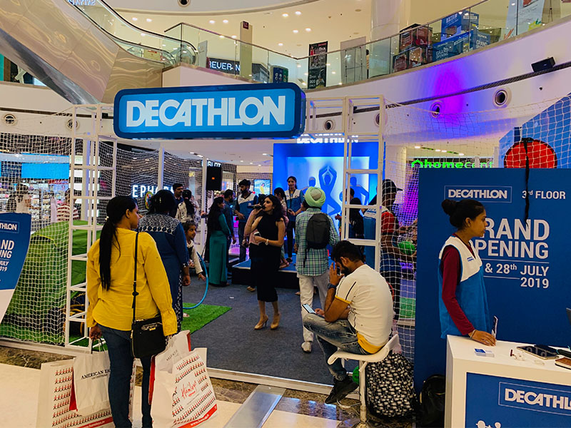 decathlon in dlf promenade