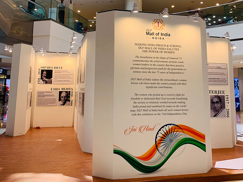 73rd Independence Day-Celebration-Installation-at-DLF-Mall-Of-India-12-to-18-August-2019-Image-5
