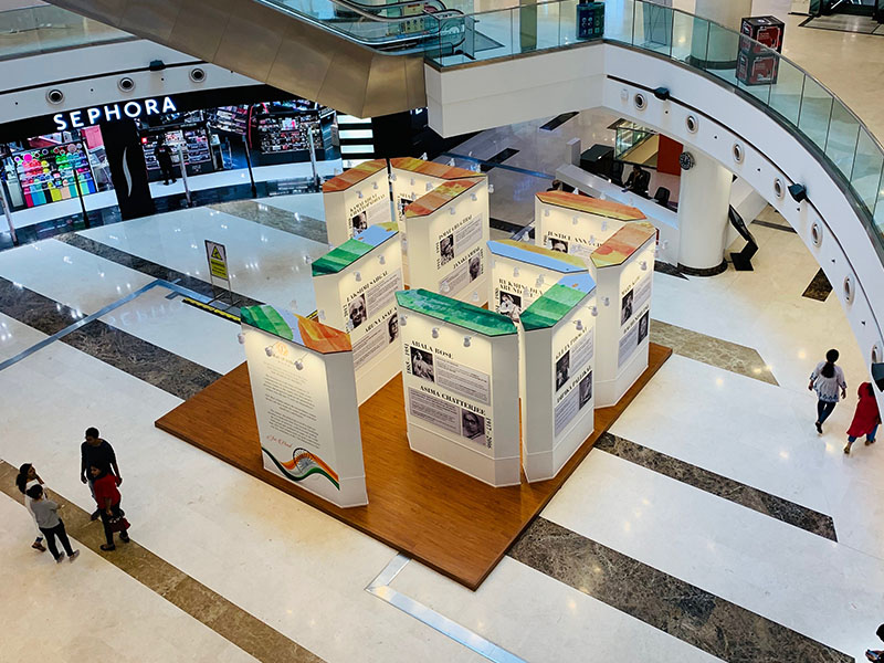 73rd Independence Day-Celebration-Installation-at-DLF-Mall-Of-India-12-to-18-August-2019-Image-3
