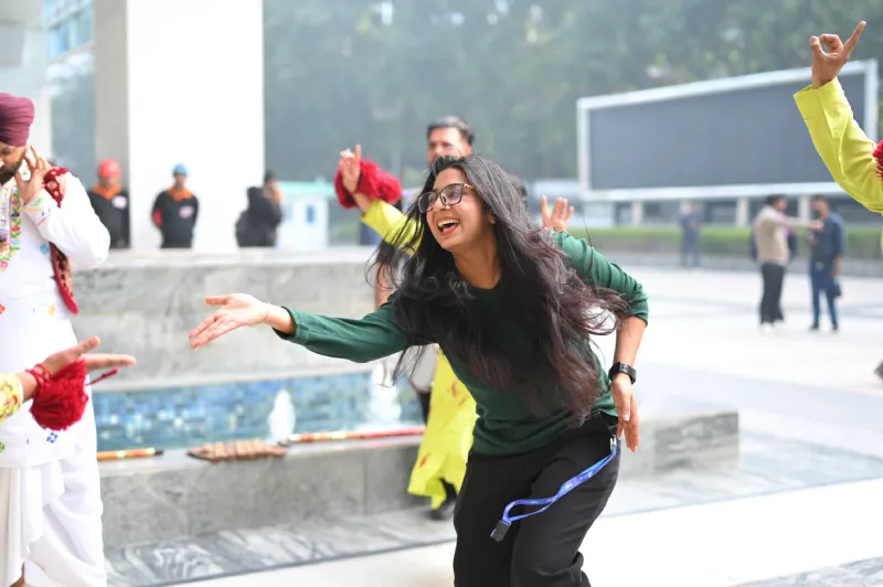 Workplace activity event photograph