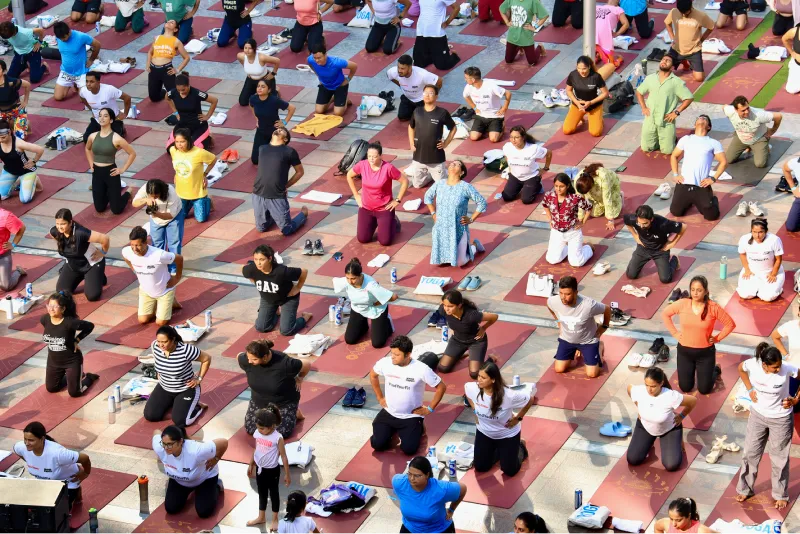 Collaboration event photo at DLF Offices