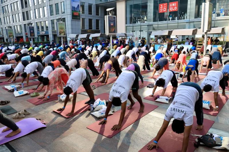 Office networking event image