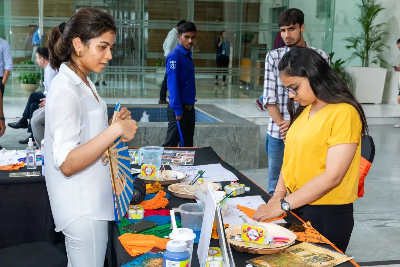 Office event participation image