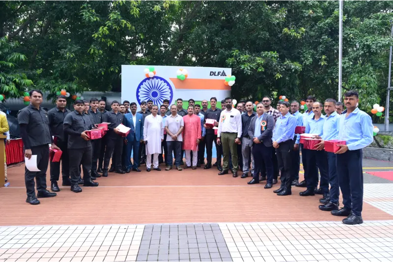 Team-building event photograph