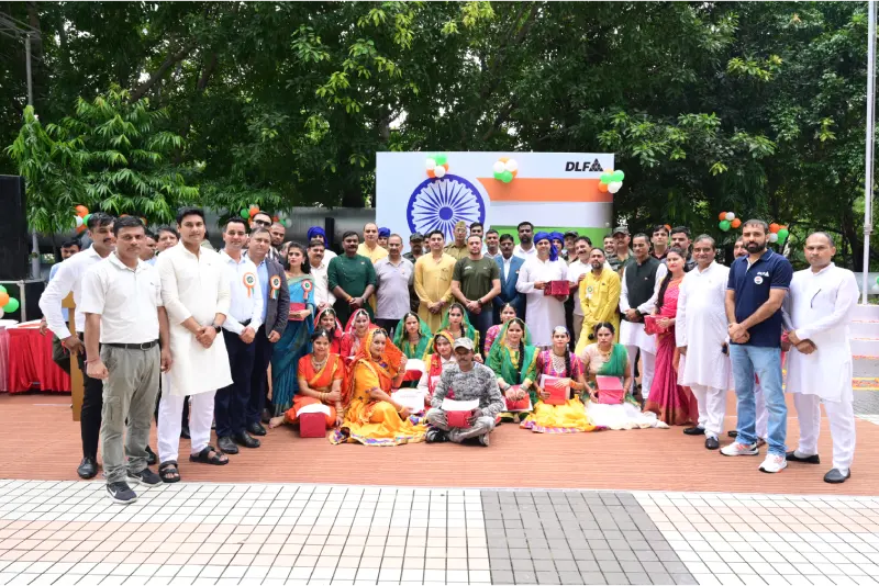 Team celebration event photo