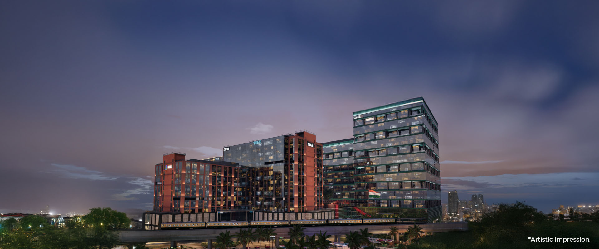DLF office property header banner image