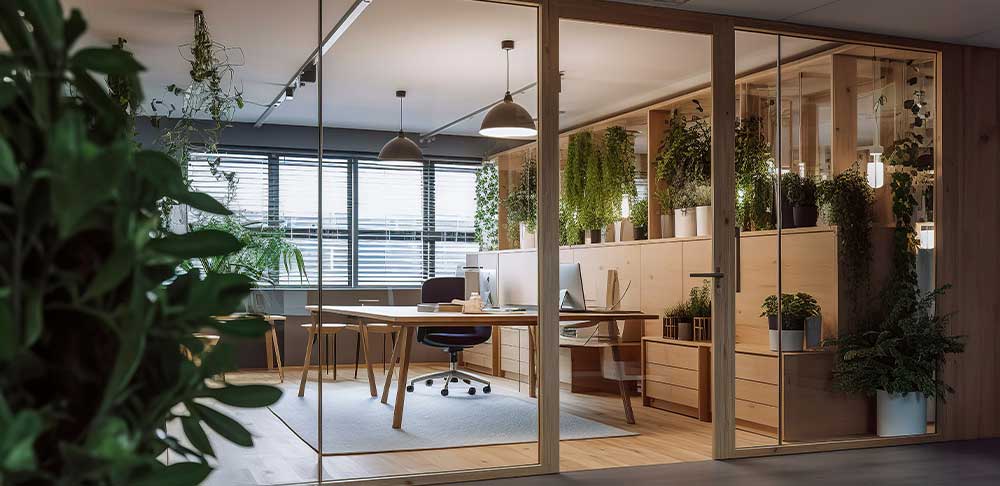Sustainable and Decarbonized Office Spaces