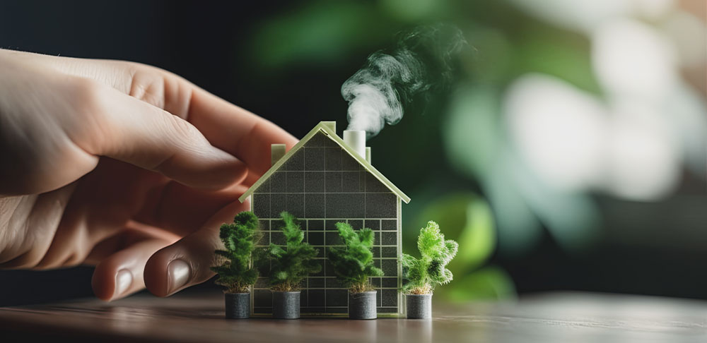 renewable energy powered office