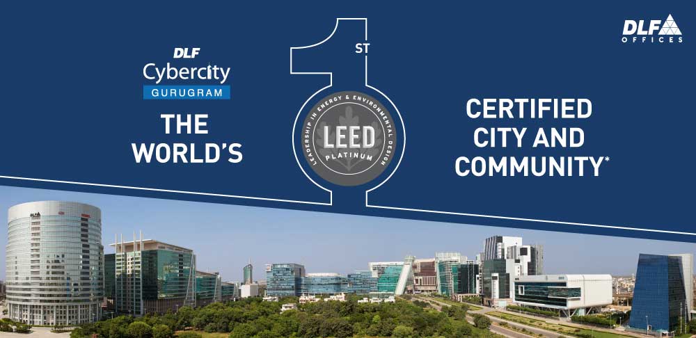 LEED Platinum Certified Office Spaces in DLF