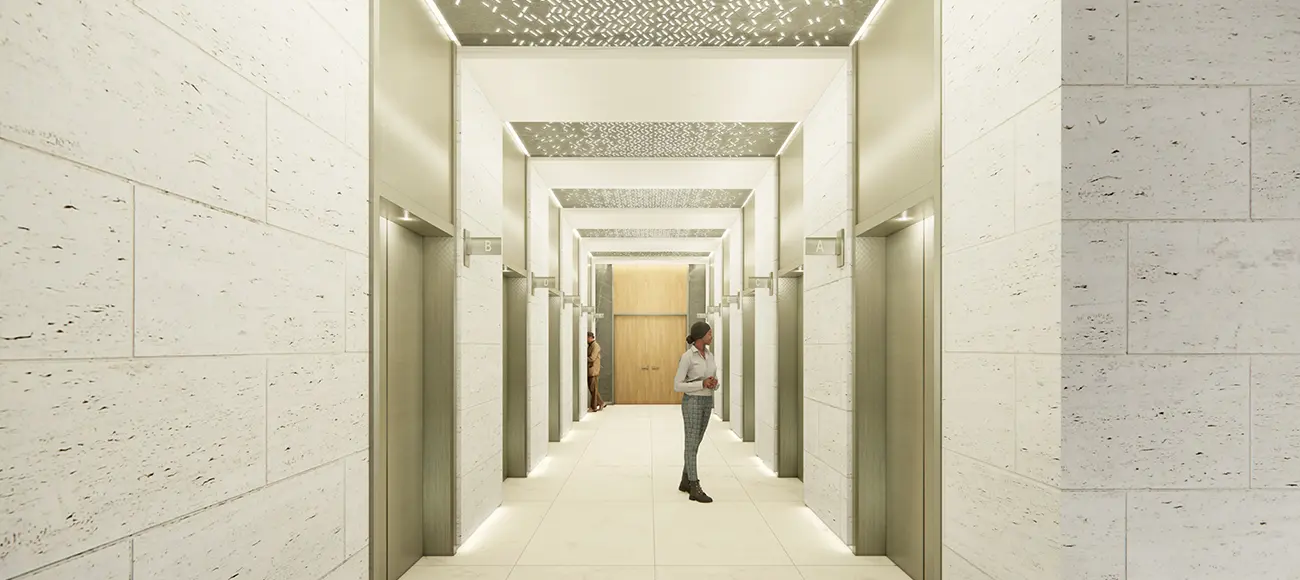 Mainliftlobby - Premium Office Spaces by DLF