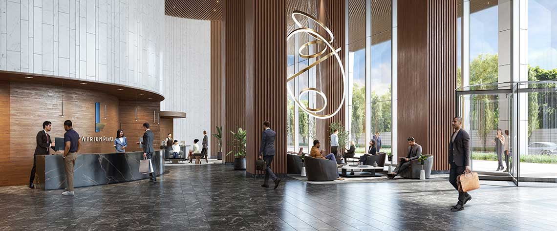 Entrance lobby - Premium Office Spaces by DLF