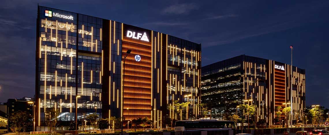 Checkout the Building Drop Off at DLF Downtown Gurgaon a Commercial Office Space for Lease in Gurgaon