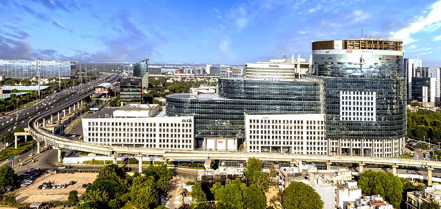 DLF Cybercity Gurgaon - Building 10 - Front View 