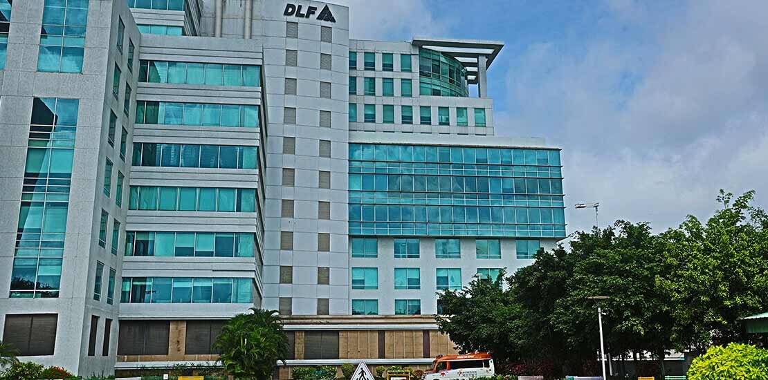 Side Building View Of DLF Cybercity Hyderabad Integrated Office Space For Lease 
