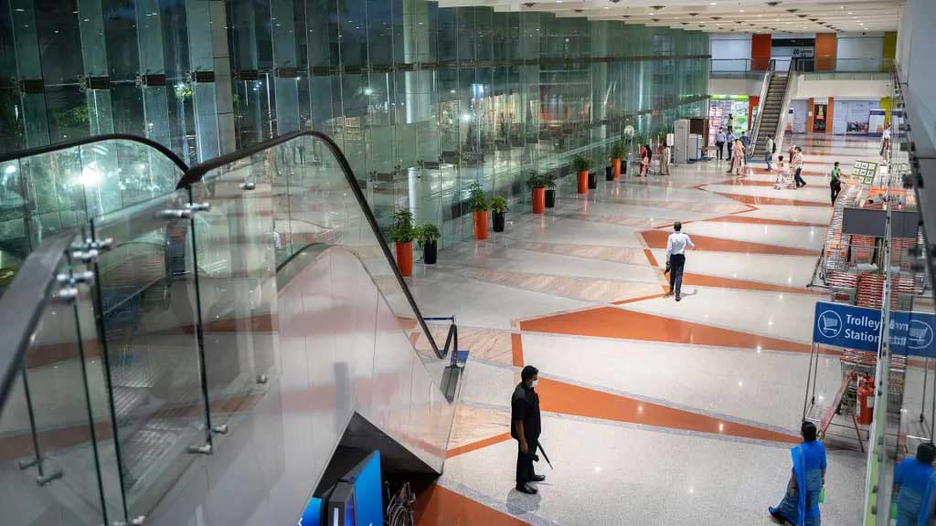 indoor area of tech park kolkata